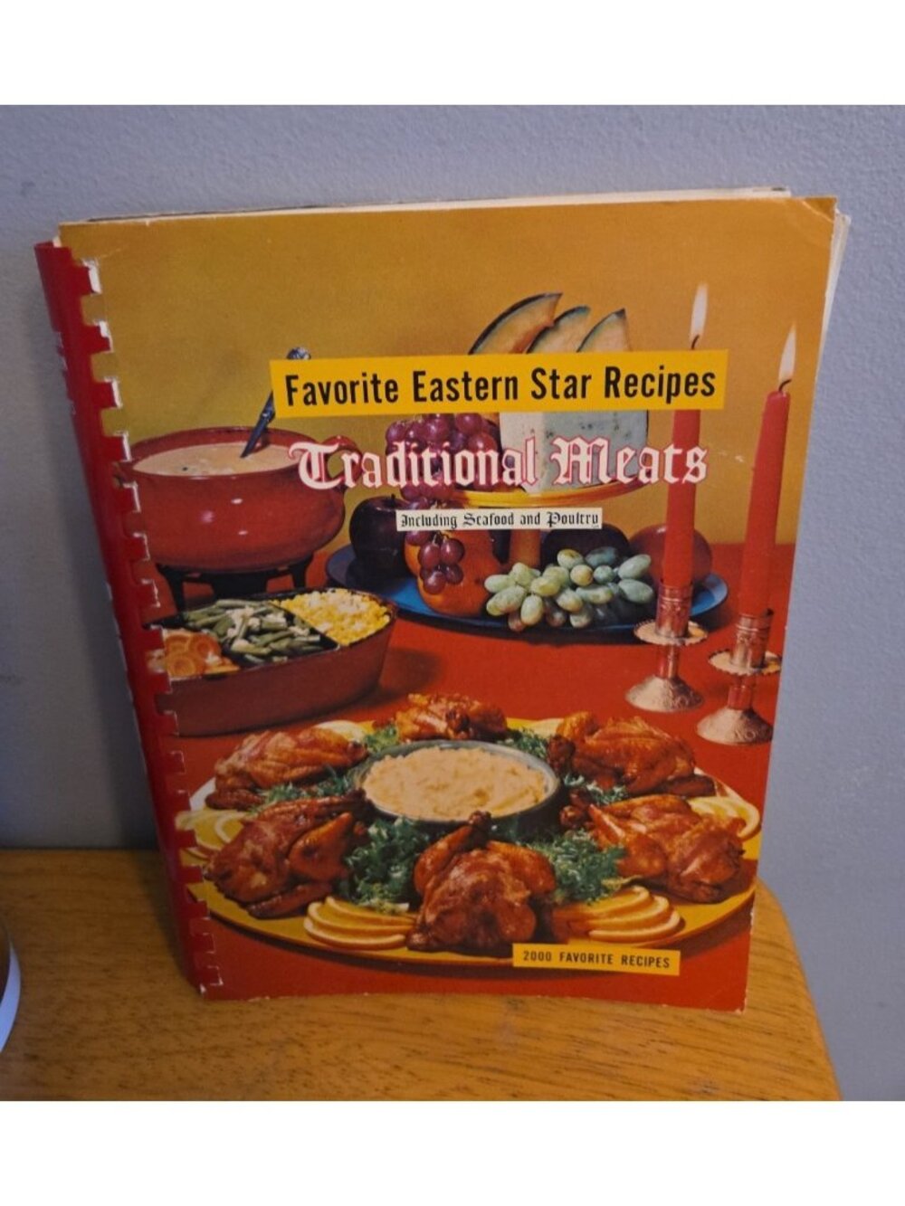 Favorite Eastern Star Recipes Traditional Meats Vintage Cookbook